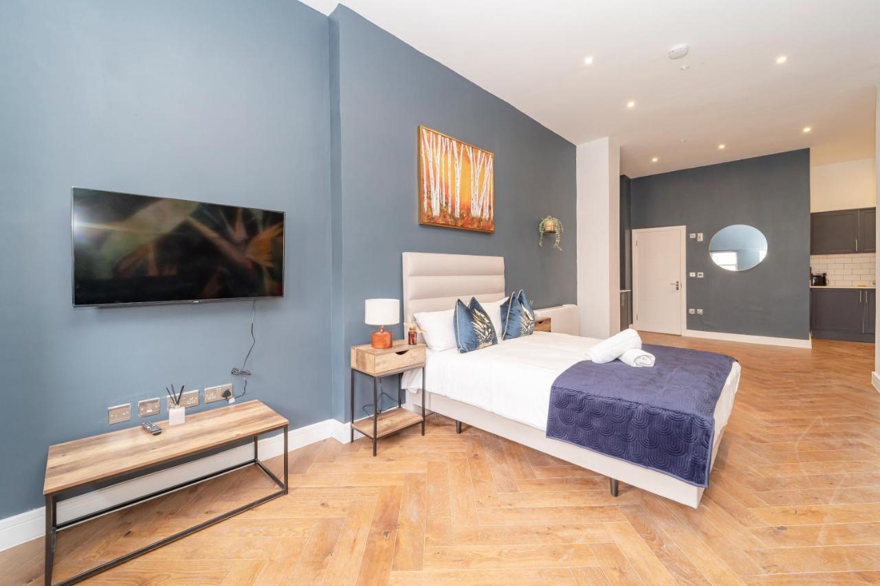 Morden Studio Flat Moments Away From Brighton Seafront Appartement Buitenkant foto